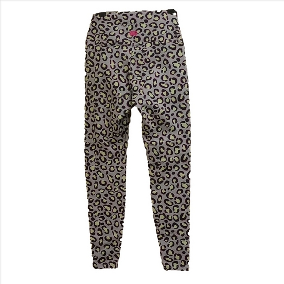 🆕 UGG "W SAYLOR" PURPLE & BLACK ANIMAL PRINT LEGGINGS - Picture 6 of 12